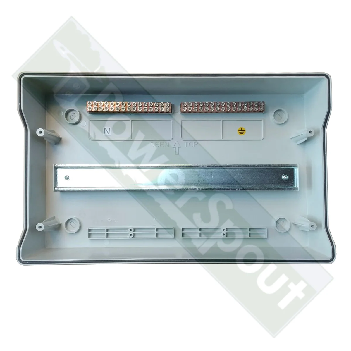 18-way Weatherproof (IP66) DIN Rail Enclosure - Image 3